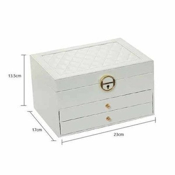 3 Layers Jewelry Box Large Capacity