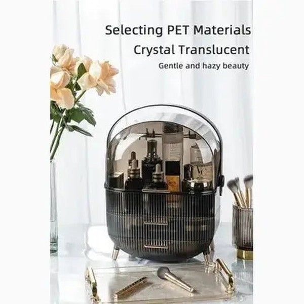 3 Tier Spacious Cosmetic Storage Box with Dust Prevention