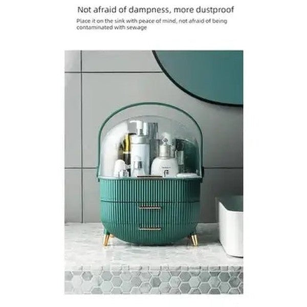 3 Tier Spacious Cosmetic Storage Box with Dust Prevention