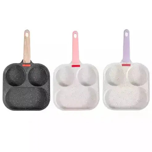 3-Hole Mini Cooking Saucepan for Versatile Cooking