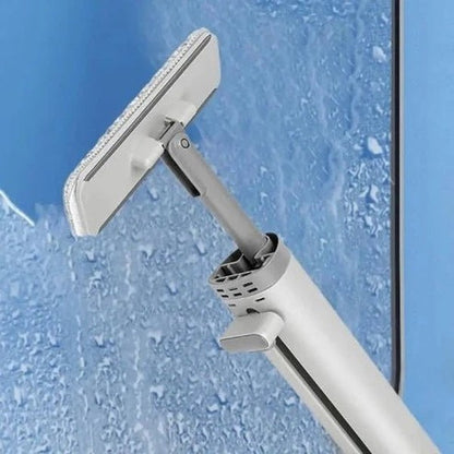 3-in-1 Hands-Free Spin Squeeze Flat Mop with Corner Brush