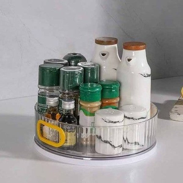 360 Degree Rotating Spice Rack Seasoning Box