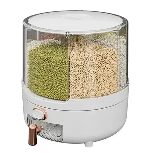 360° Large Rice Storage Box