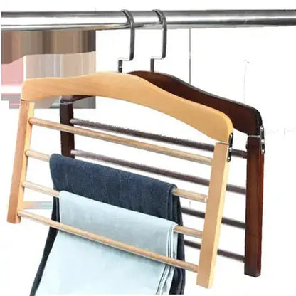 4 Layer Multiple Pants Storage Hanger