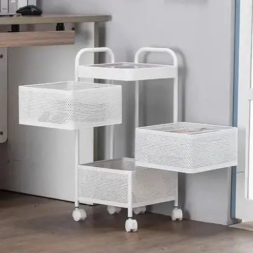 5-Tier Rolling Fruit and Vegetable Storage Cart