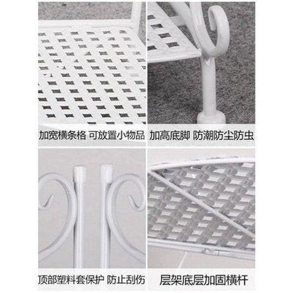 5 Tier Nordic Style Bathroom Storage Corner Rack 