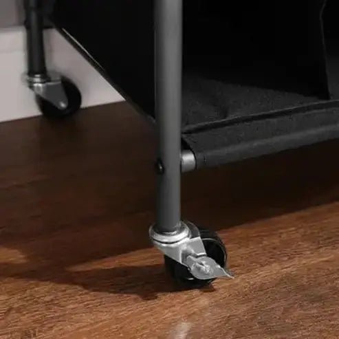 6 Tier Black Shoe Organizer: Store Up to 30 Pairs with Ease