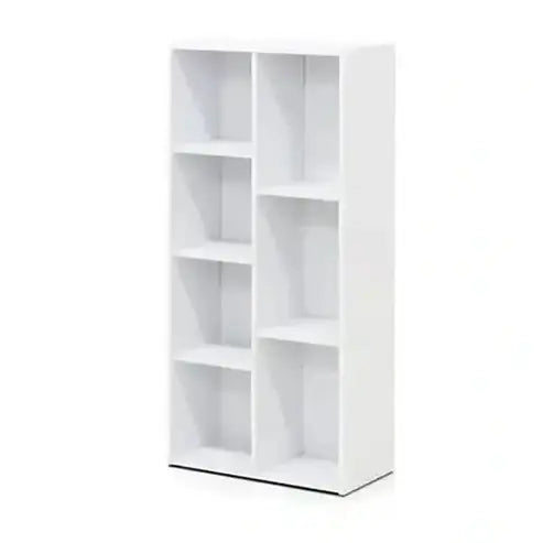 7-Cube Reversible Open Shelf Bookcase