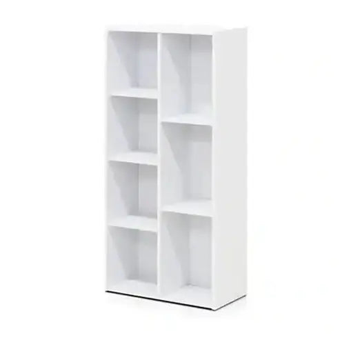 7-Cube Reversible Open Shelf Bookcase