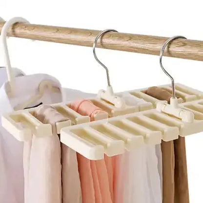 Organize in Style: Tie Belt Hanger for Wardrobe Closet