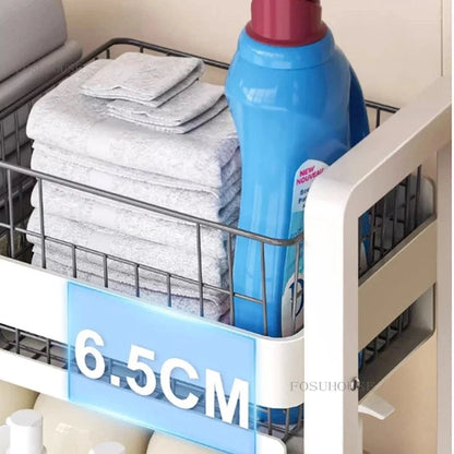 Above the Toilet Storage Shelf, Multifunctional Punch-free Toilet Floor Storage Rack