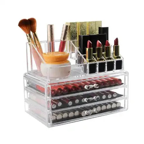 Acrylic Desktop Cosmetics Organizer Lipstick Storage Case