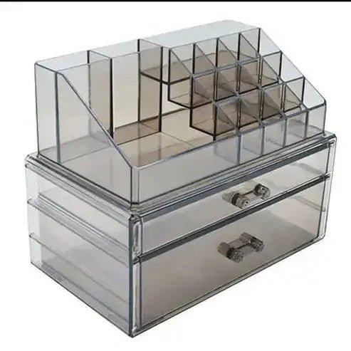 Acrylic Makeup Box for Chic Nail Polish and Lipstick Storage