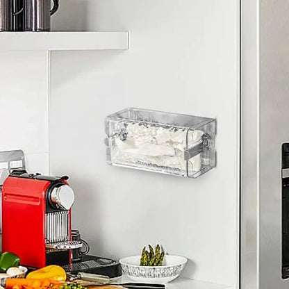 Acrylic Wall Tissue Holder with Suction Cup