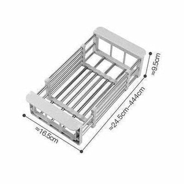 Double Layer Dish Drying Rack Over Sink Organizer Dish Dryer