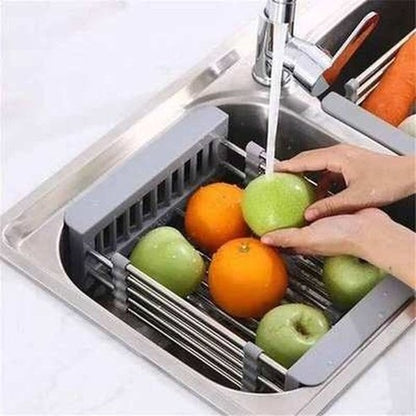 Double Layer Dish Drying Rack Over Sink Organizer Dish Dryer