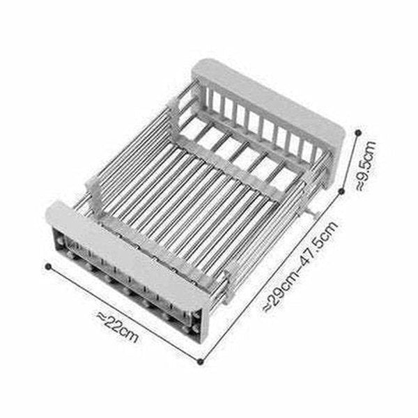 Double Layer Dish Drying Rack Over Sink Organizer Dish Dryer