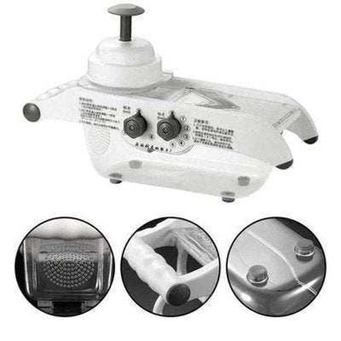 Adjustable Kitchen Mandoline Slicer with V Blade