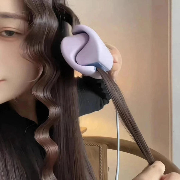 Adjustable Temperature Hair Curler for Long-Lasting Deep Wave French Styling