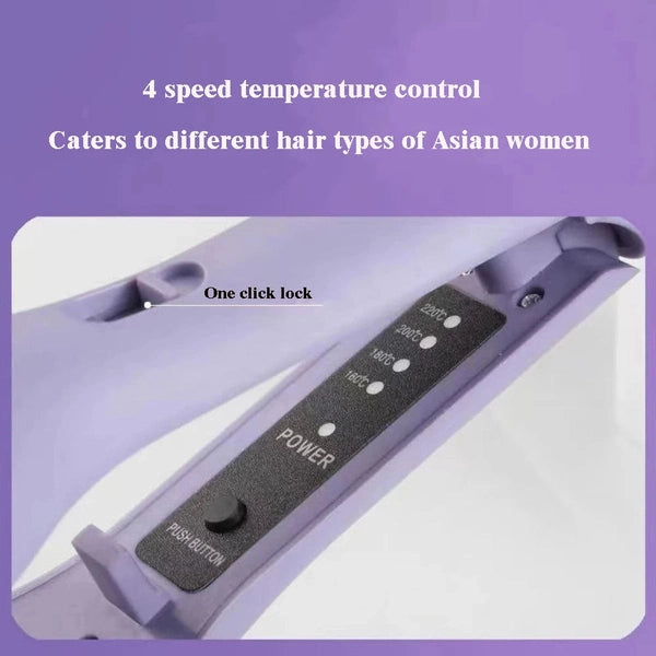 Adjustable Temperature Hair Curler for Long-Lasting Deep Wave French Styling