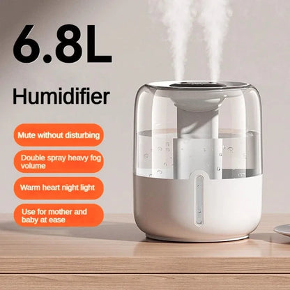 Air Humidifier 6.8L USB Aroma Essential Oil Diffuser For Home Dormitory Office Ultrasonic Mute Mist Maker Diffuser