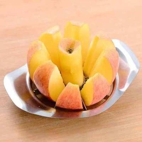 Apple Cutter Fruit Pear Divider Slicer Stainless Steel
