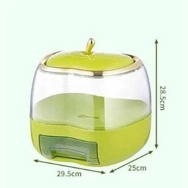 Apple-shaped Household Rice Bucket Sealed