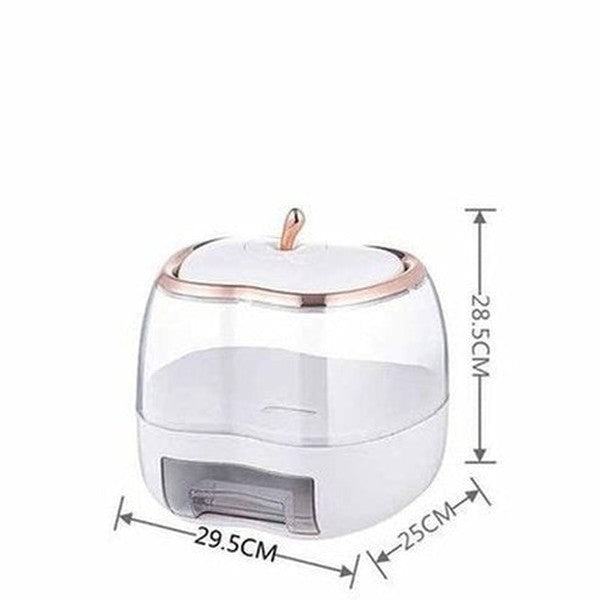 Apple-shaped Household Rice Bucket Sealed