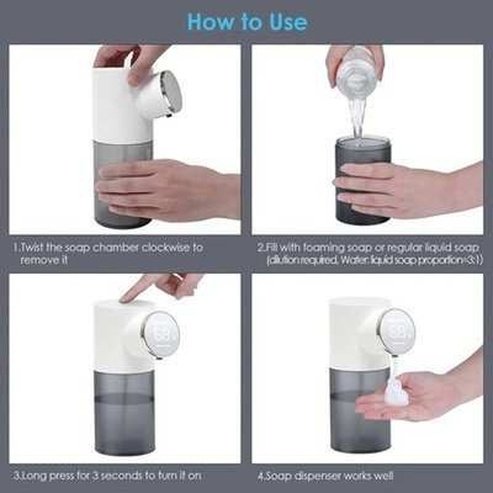 Automatic Soap Dispenser USB Rechargeable