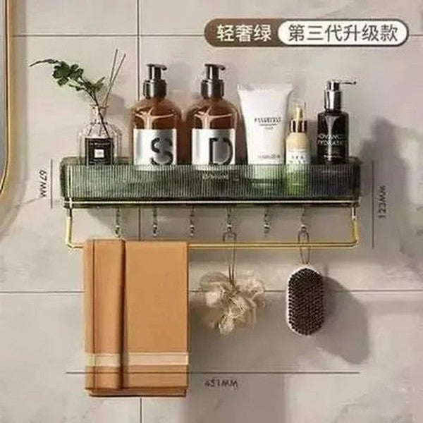 Bathroom Wall Mounted Towel Storage Rack