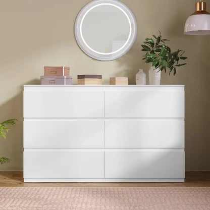 Bedroom Chest of Drawers with LED Mirror