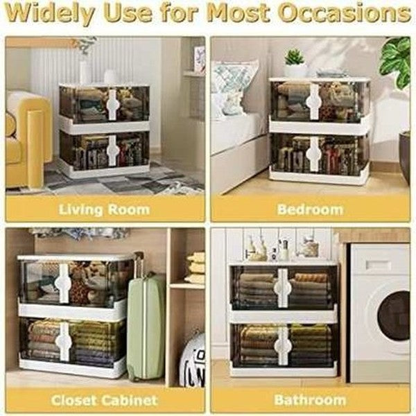 Bins with Doors and Wheels