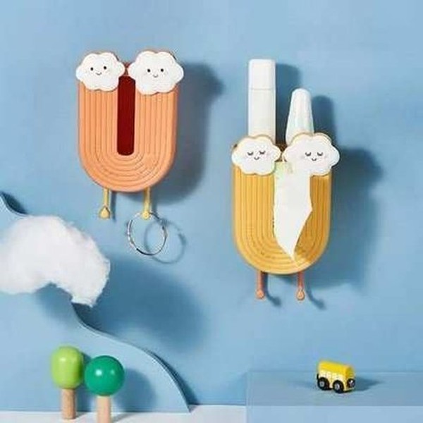 Cartoon Smooth Surface Plastic Tissue Box