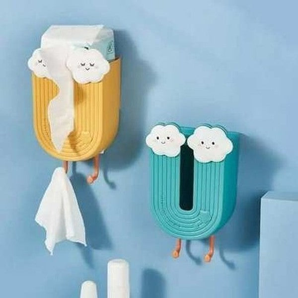 Cartoon Smooth Surface Plastic Tissue Box
