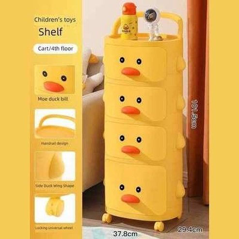 Childrens Bedroom Toy Storage Rack