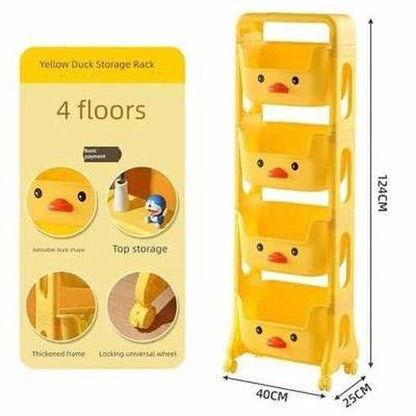 Childrens Bedroom Toy Storage Rack