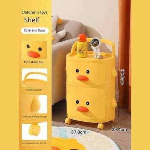 Childrens Bedroom Toy Storage Rack