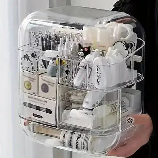 Clear Drawer Desk Organizer for Stationery and Papers