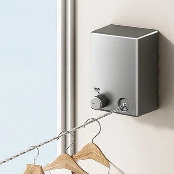 Clothes Line Retracting Laundry Drying Line
