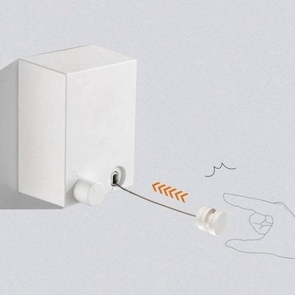 Clothes Line Retracting Laundry Drying Line