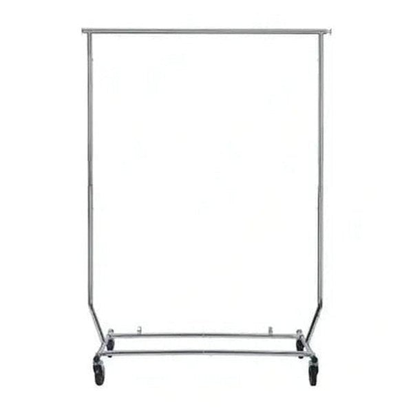 Clothing storage with movable wheels