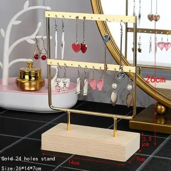Colorful Earring Holder: Stylish Jewelry Display Stand