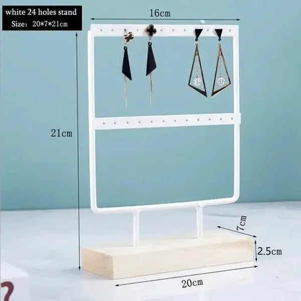Colorful Earring Holder: Stylish Jewelry Display Stand