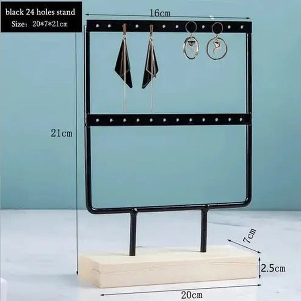 Colorful Earring Holder: Stylish Jewelry Display Stand