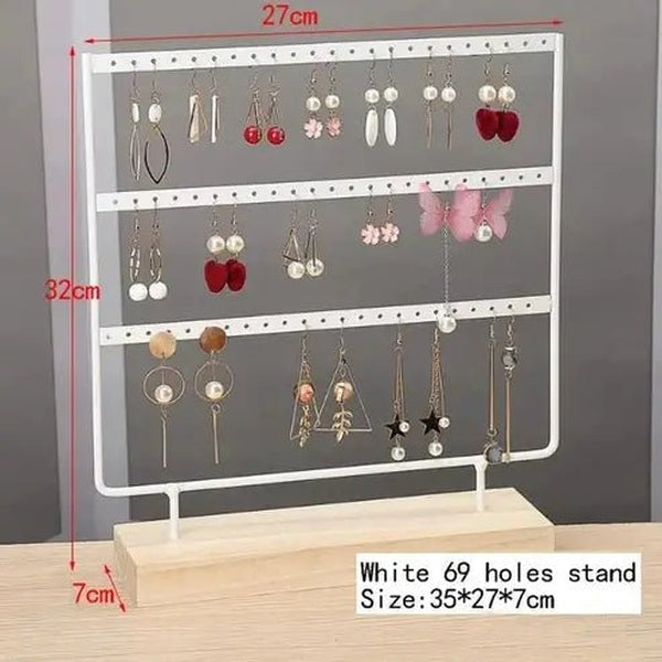 Colorful Earring Holder: Stylish Jewelry Display Stand