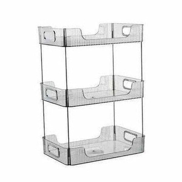 Countertop Clear Cosmetic Storage Rack Makeup Organizer
