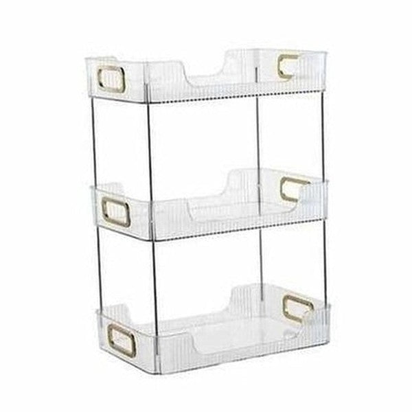 Countertop Clear Cosmetic Storage Rack Makeup Organizer