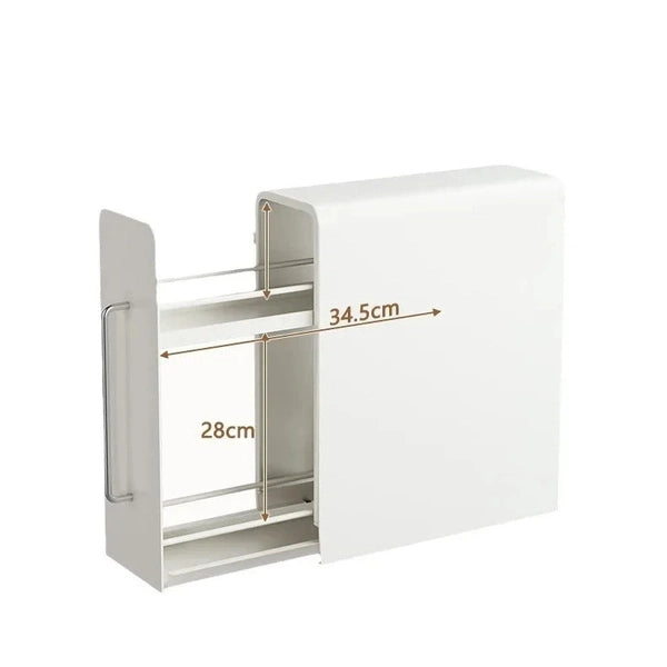 Countertop Storage Rack and Cabinet Pull-Out Organizer