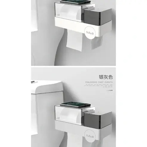 Creative Bathroom Paper Roll Holder