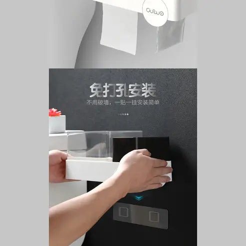 Creative Bathroom Paper Roll Holder